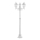 Brilliant - Lámpara exterior NISSIE 3xE27/60W/230V IP44 blanca