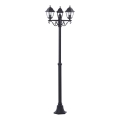 Brilliant - Lámpara exterior NISSIE 3xE27/60W/230V IP44 negra