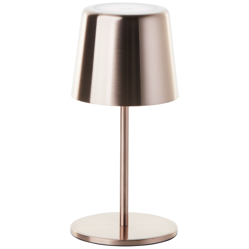 Brilliant - Lámpara exterior táctil LED regulable XAANA LED/4W/5V 3000/4000/6500K 2600 mAh IP44 cobre