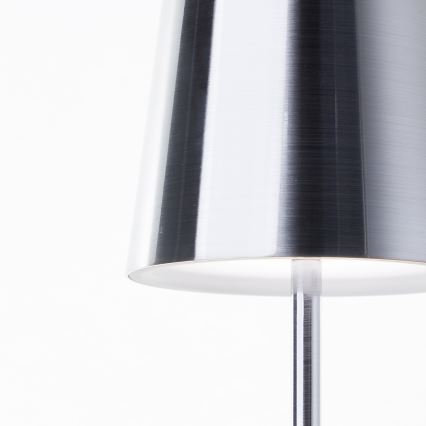 Brilliant - Lámpara exterior táctil LED regulable XAANA LED/4W/5V 3000/4000/6500K 2600 mAh IP44 cromo brillante