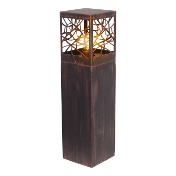 Brilliant - Lámpara exterior WHITNEY 1xE27/52W/230V IP44 pátina/cobre
