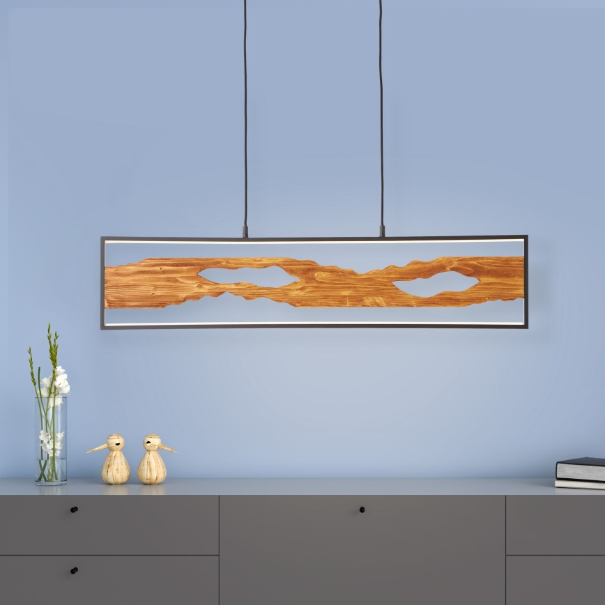 Brilliant - Lámpara LED colgante CHAUMONT LED/20W/230V pino