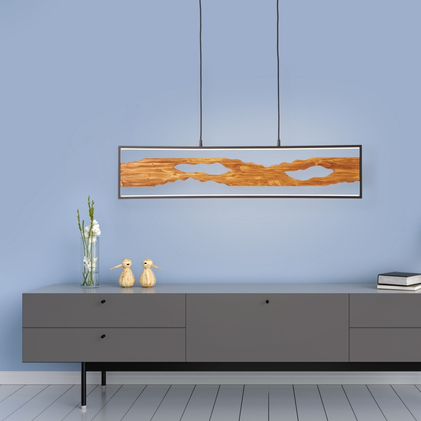 Brilliant - Lámpara LED colgante CHAUMONT LED/20W/230V pino