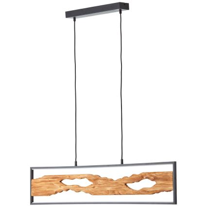 Brilliant - Lámpara LED colgante CHAUMONT LED/20W/230V pino