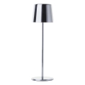 Brilliant - Lámpara LED de exterior táctil regulable XAANA LED/4W/5V 3000/4000/6500K 2600 mAh IP44 cromo brillante