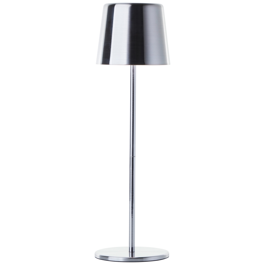 Brilliant - Lámpara LED de exterior táctil regulable XAANA LED/4W/5V 3000/4000/6500K 2600 mAh IP44 cromo brillante