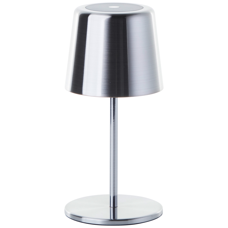 Brilliant - Lámpara LED de exterior táctil regulable XAANA LED/4W/5V 3000/4000/6500K 2600 mAh IP44 cromo brillante