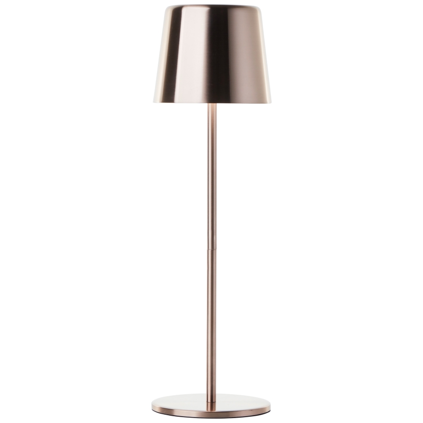 Brilliant - Lámpara LED de exterior táctil regulable XAANA LED/4W/5V 3000/4000/6500K 2600 mAh IP44 cobre