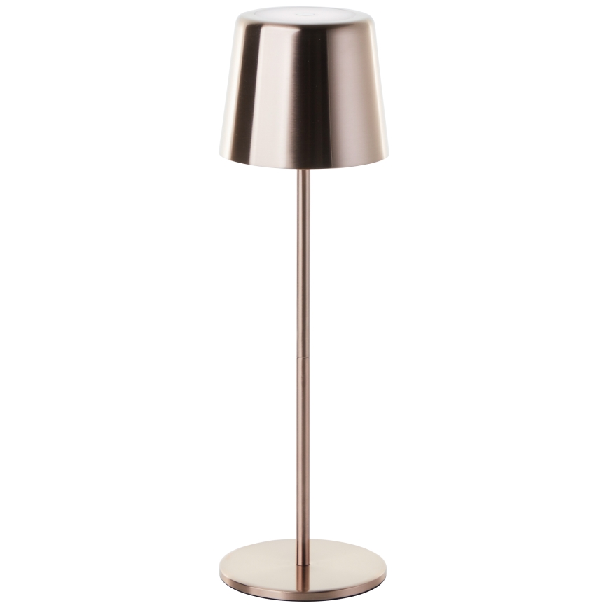 Brilliant - Lámpara LED de exterior táctil regulable XAANA LED/4W/5V 3000/4000/6500K 2600 mAh IP44 cobre