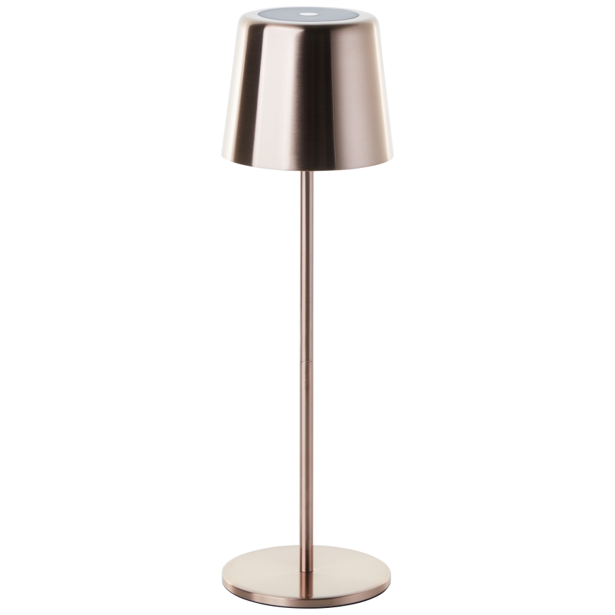 Brilliant - Lámpara LED de exterior táctil regulable XAANA LED/4W/5V 3000/4000/6500K 2600 mAh IP44 cobre