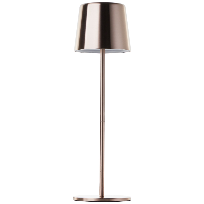 Brilliant - Lámpara LED de exterior táctil regulable XAANA LED/4W/5V 3000/4000/6500K 2600 mAh IP44 cobre