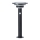 Brilliant - Lámpara solar LED con sensor GARVINA LED/3W/3,7V 45 cm IP44 negro