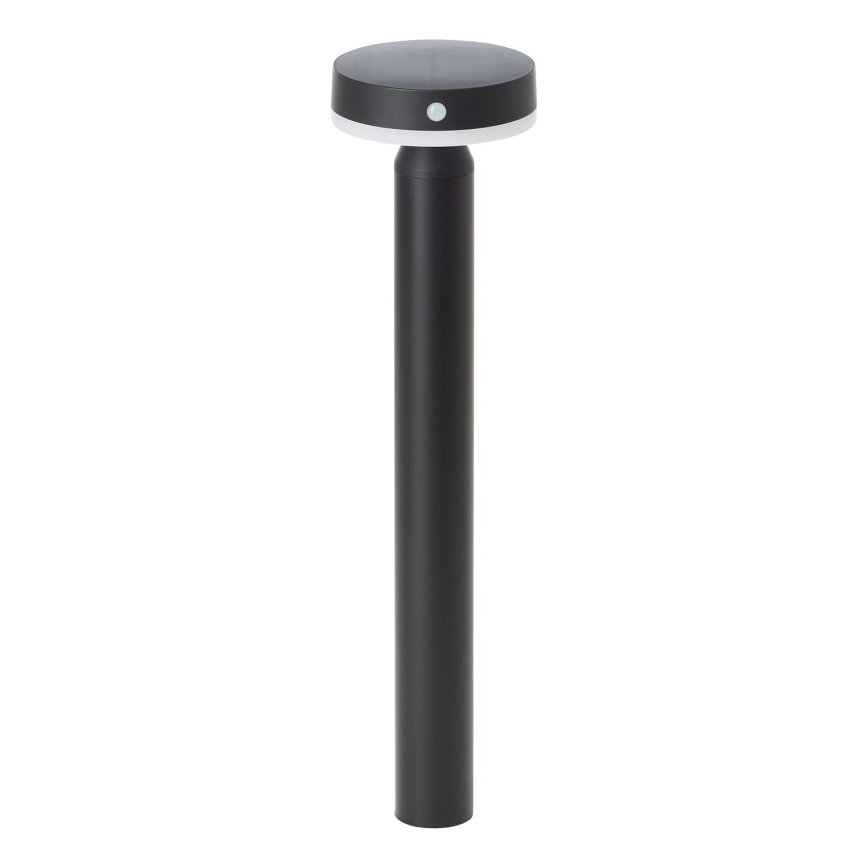 Brilliant - Lámpara solar LED con sensor MAGUA LED/4W/3,7V 2000 mAh 50,2 cm IP44 negro