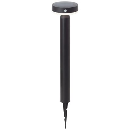 Brilliant - Lámpara solar LED con sensor MAGUA LED/4W/3,7V 2000 mAh 50,2 cm IP44 negro