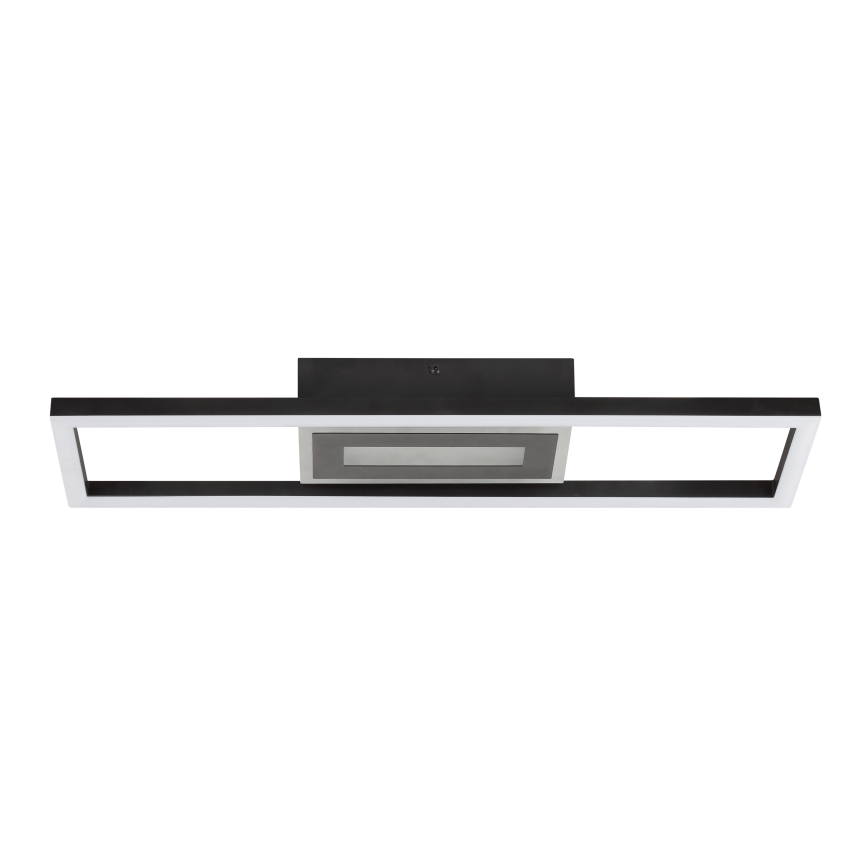 Brilliant - LED RGBW Lámpara de techo regulable BESSON LED/20W/230V 3000-6500K negra + control remoto