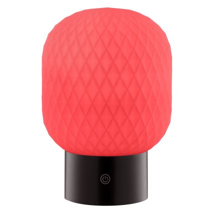 Brilliant - Lámpara de mesa para exterior LED RGBW regulable, recargable y táctil SARASTRO LED/3W/5V 2700K 1800 mAh IP44 blanca