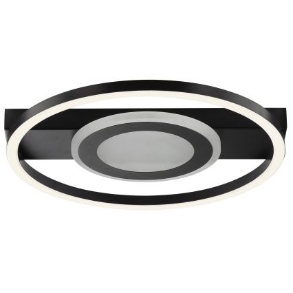 Brilliant - LED RGBW Luminaria de techo regulable MAUREEN LED/20W/230V 3000-6500K negro + mando a distancia