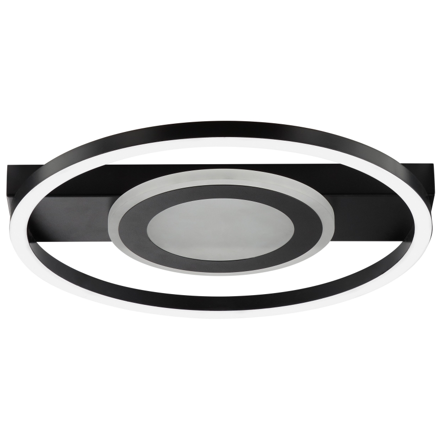 Brilliant - LED RGBW Luminaria de techo regulable MAUREEN LED/20W/230V 3000-6500K negro + mando a distancia