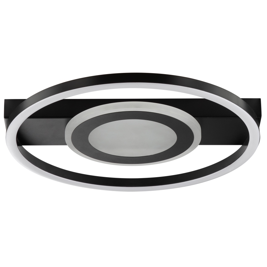 Brilliant - LED RGBW Luminaria de techo regulable MAUREEN LED/20W/230V 3000-6500K negro + mando a distancia