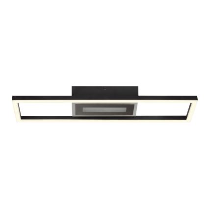 Brilliant - Luminaria de techo LED RGBW regulable BESSON LED/20W/230V 3000-6500K negra + mando a distancia