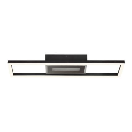 Brilliant - Luminaria de techo LED RGBW regulable BESSON LED/20W/230V 3000-6500K negra + mando a distancia