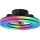 Brilliant - LED RGBW Ventilador de techo regulable MONDELLO LED/26W/230V 2700-6500K diá. 41 cm negro + control remoto