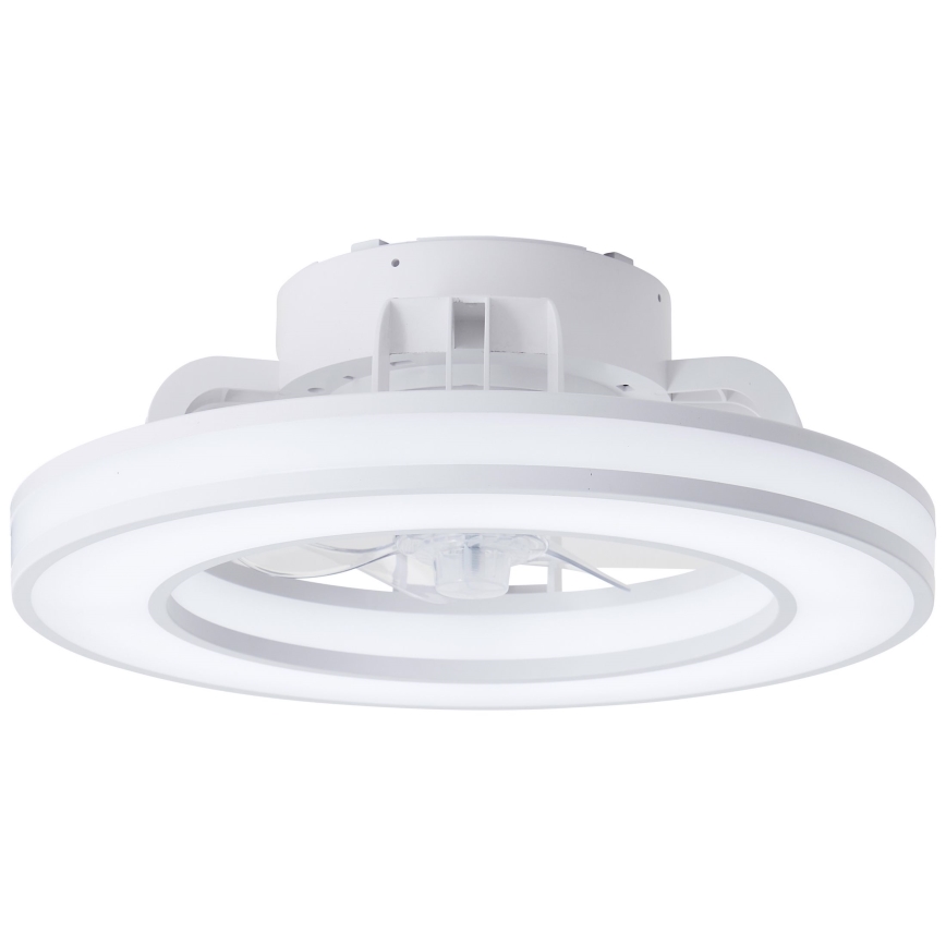 Brilliant - LED RGBW Ventilador de techo regulable MONDELLO LED/26W/230V 2700-6500K diá. 41,5 cm blanco + control remoto
