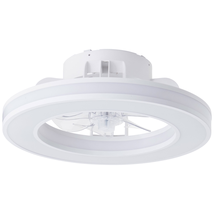 Brilliant - LED RGBW Ventilador de techo regulable MONDELLO LED/26W/230V 2700-6500K diá. 41,5 cm blanco + control remoto