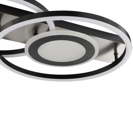 Brilliant - Luminaria de techo LED regulable MAUREEN LED/27W/230V negra