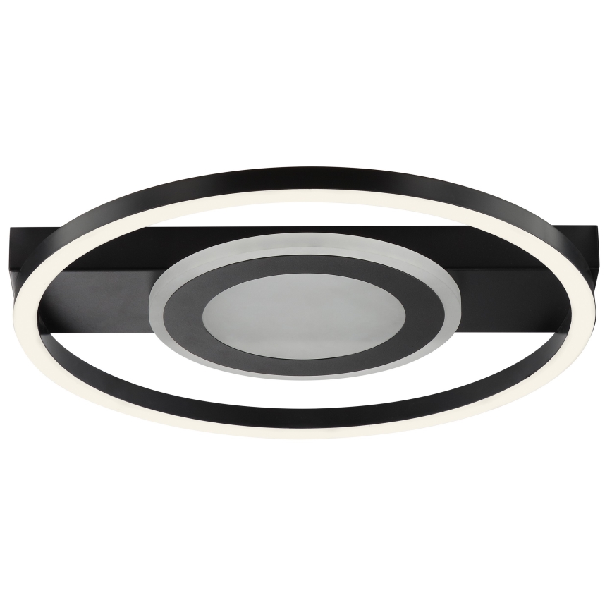 Brilliant - Luminaria de techo LED RGBW regulable MAUREEN LED/20W/230V 3000-6500K negra + mando a distancia