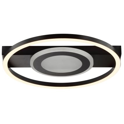 Brilliant - Luminaria de techo LED RGBW regulable MAUREEN LED/20W/230V 3000-6500K negra + mando a distancia