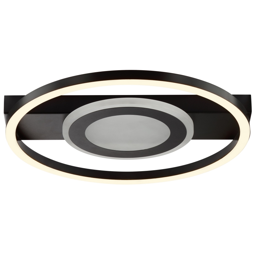 Brilliant - Luminaria de techo LED RGBW regulable MAUREEN LED/20W/230V 3000-6500K negra + mando a distancia