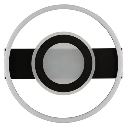 Brilliant - Luminaria de techo LED RGBW regulable MAUREEN LED/20W/230V 3000-6500K negra + mando a distancia