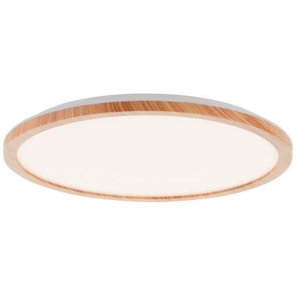 Brilliant - Lámpara de techo regulable TUCO LED/20W/230V, diámetro 29,5 cm, blanco/beige