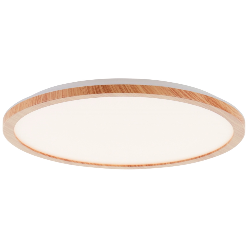 Brilliant - Lámpara de techo regulable TUCO LED/20W/230V, diámetro 29,5 cm, blanco/beige