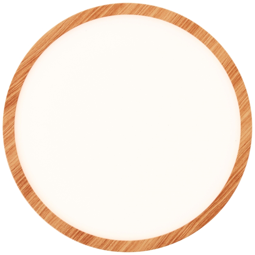 Brilliant - Lámpara de techo regulable TUCO LED/20W/230V, diámetro 29,5 cm, blanco/beige