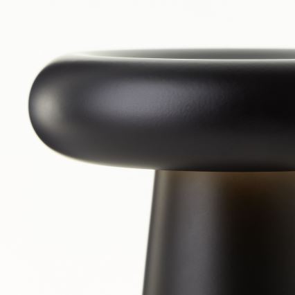 Brilliant - Lámpara de mesa exterior táctil regulable MUFFIN LED/3W/5V USB 2600 mAh IP44 negra