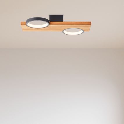 Brilliant - Plafón LED CHEESY LED/14W/230V pino