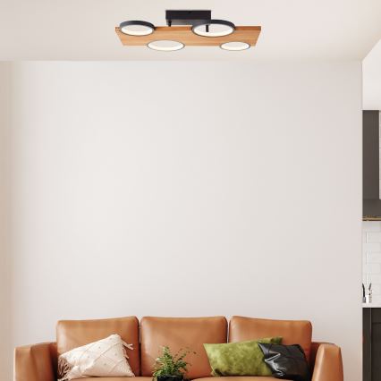 Brilliant - Plafón LED CHEESY LED/28W/230V pino