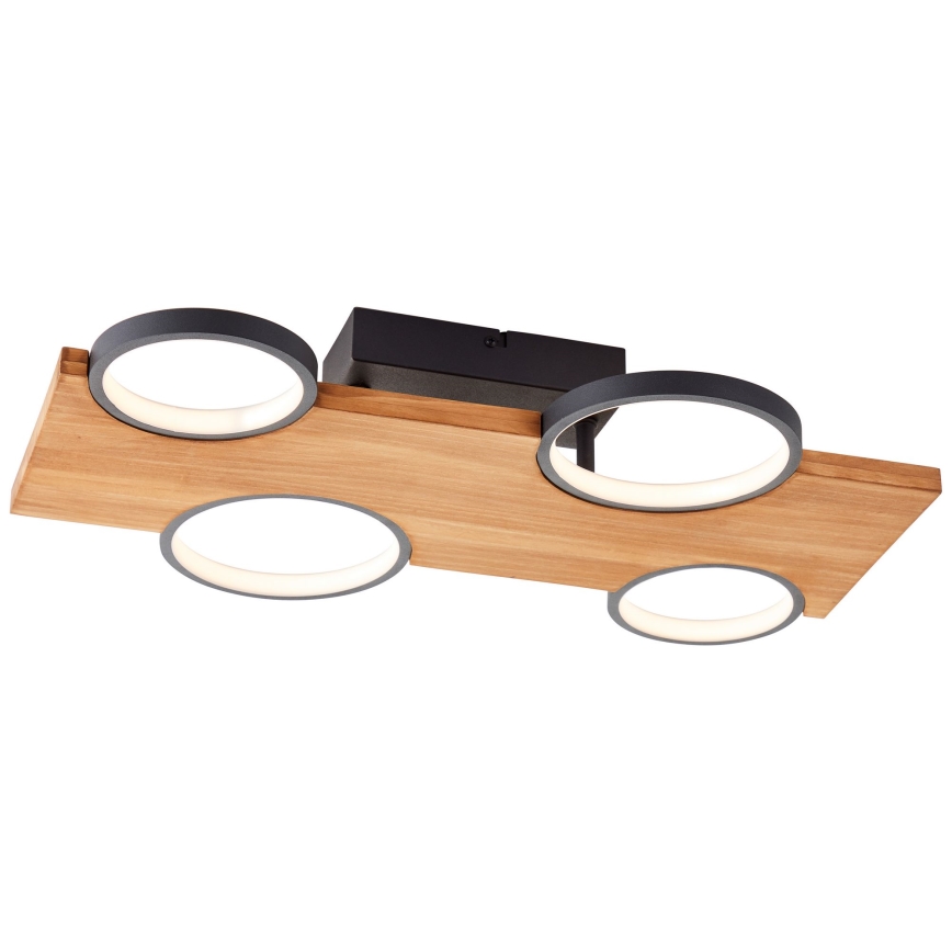 Brilliant - Plafón LED CHEESY LED/28W/230V pino