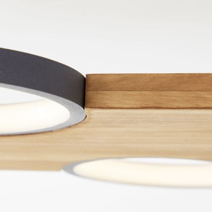 Brilliant - Plafón LED CHEESY LED/28W/230V pino