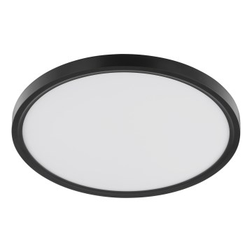 Brilliant - Plafón LED de techo GALO con sensor de movimiento y sensor crepuscular LED/26W/230V, diámetro 40 cm, negro