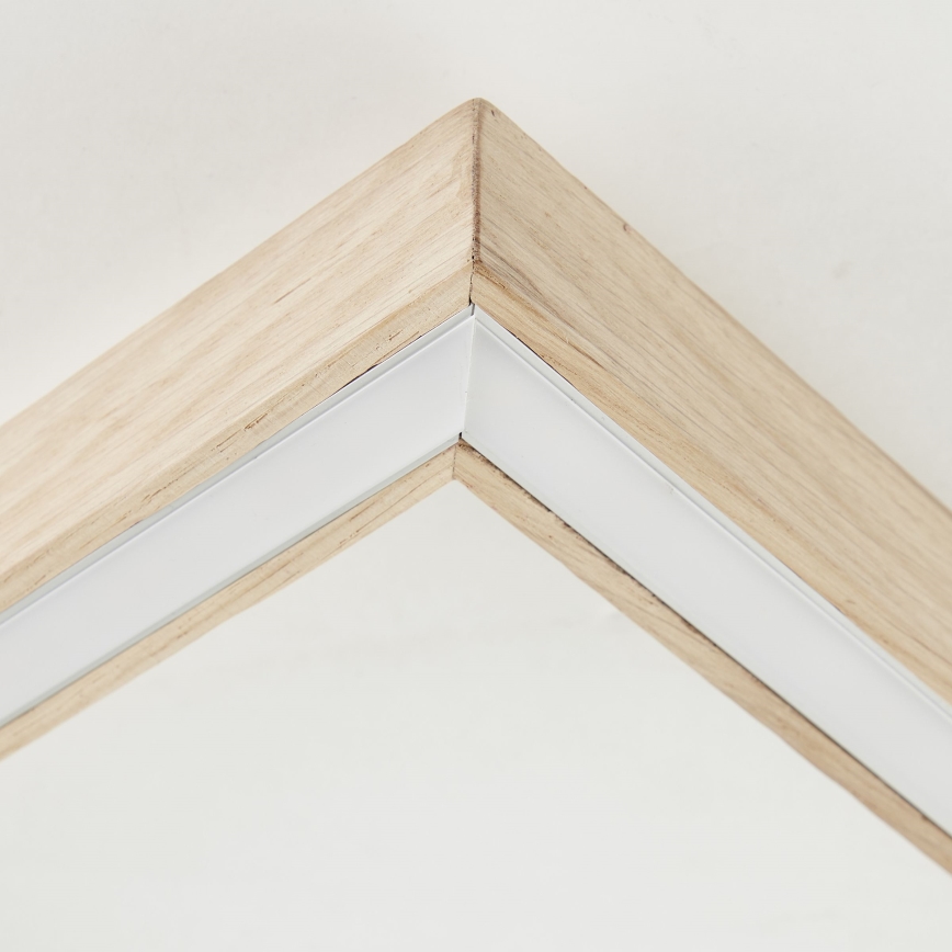 Brilliant - Plafón LED DELGROSSO LED/24W/230V 3000K roble