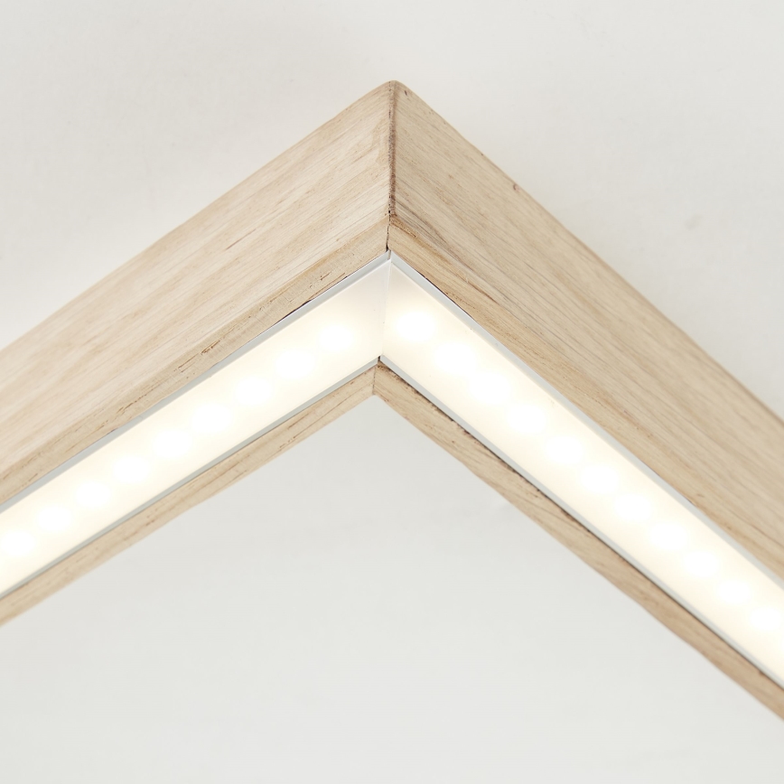 Brilliant - Plafón LED DELGROSSO LED/24W/230V 3000K roble