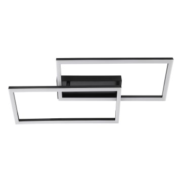 Brilliant - Plafón LED JORVIC LED/21W/230V 29x60 cm negro