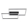 Brilliant - Plafón LED JORVIC LED/21W/230V 29x60 cm negro