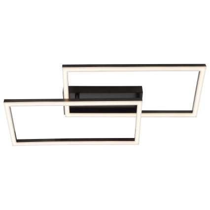 Brilliant - Plafón LED JORVIC LED/21W/230V 29x60 cm negro