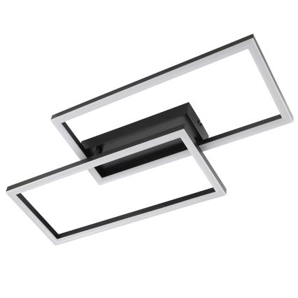 Brilliant - Plafón LED JORVIC LED/21W/230V 29x60 cm negro