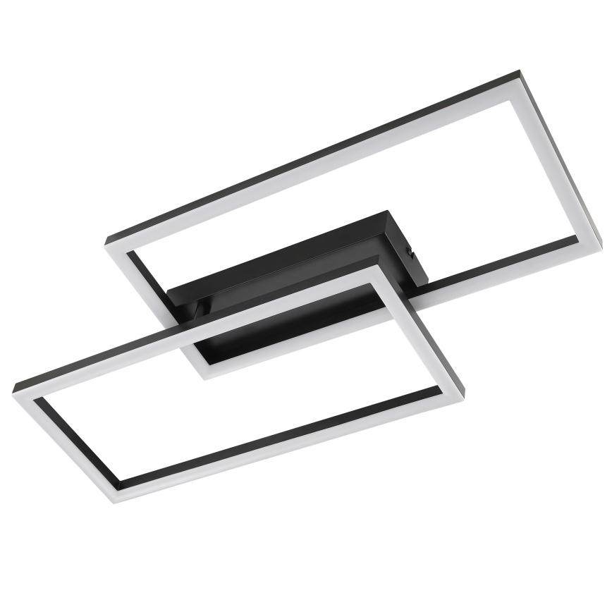 Brilliant - Plafón LED JORVIC LED/21W/230V 29x60 cm negro