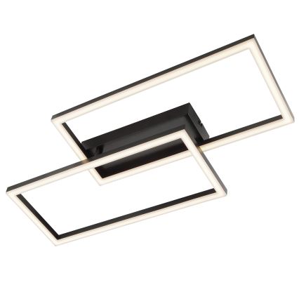 Brilliant - Plafón LED JORVIC LED/21W/230V 29x60 cm negro